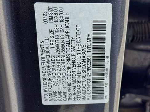 Used 2023 Honda Pilot LX image 39