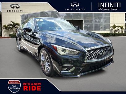 Used 2023 INFINITI Q50 Luxe w/ Cargo Package