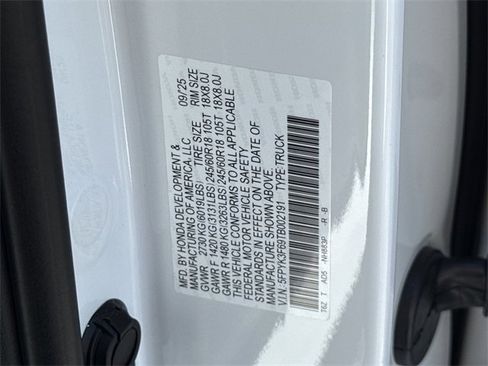 New 2026 Honda Ridgeline TrailSport image 39