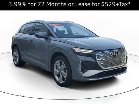 Certified 2023 Audi Q4 e-tron Prestige w/ 20" Wheel Package AWD/4WD image 1