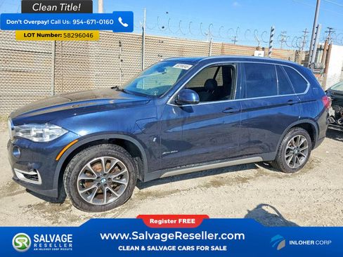 Used 2017 BMW X5 xDrive40e AWD/4WD image 1
