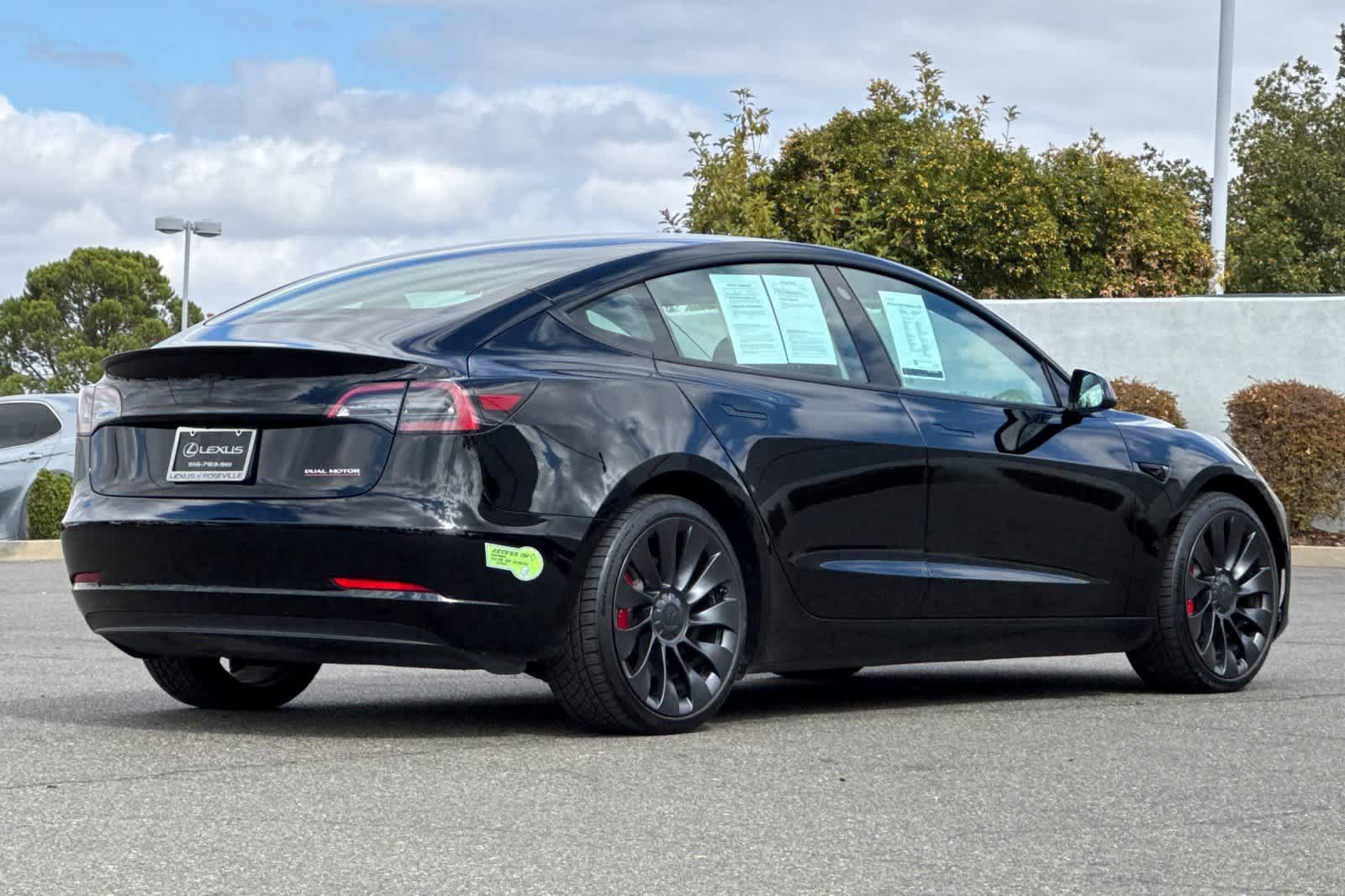 Used 2023 Tesla Model 3 Performance AWD/4WD image 2