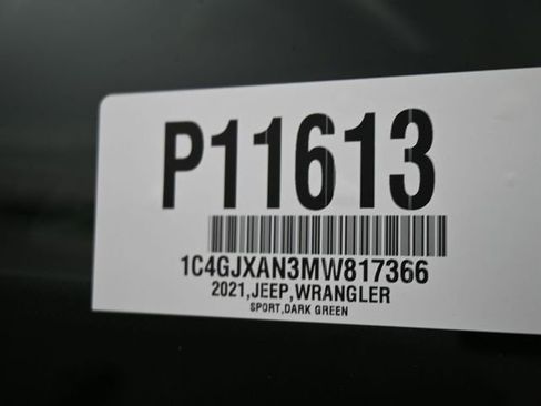 Used 2021 Jeep Wrangler Sport S image 26