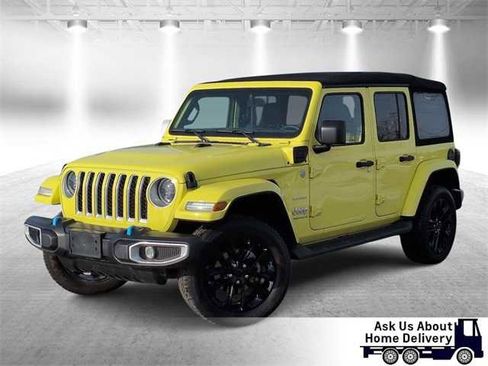 Used 2023 Jeep Wrangler Sahara w/ Cold Weather Group image 1