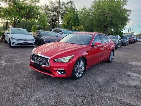 Used 2023 INFINITI Q50 Luxe w/ Cargo Package AWD/4WD image 4