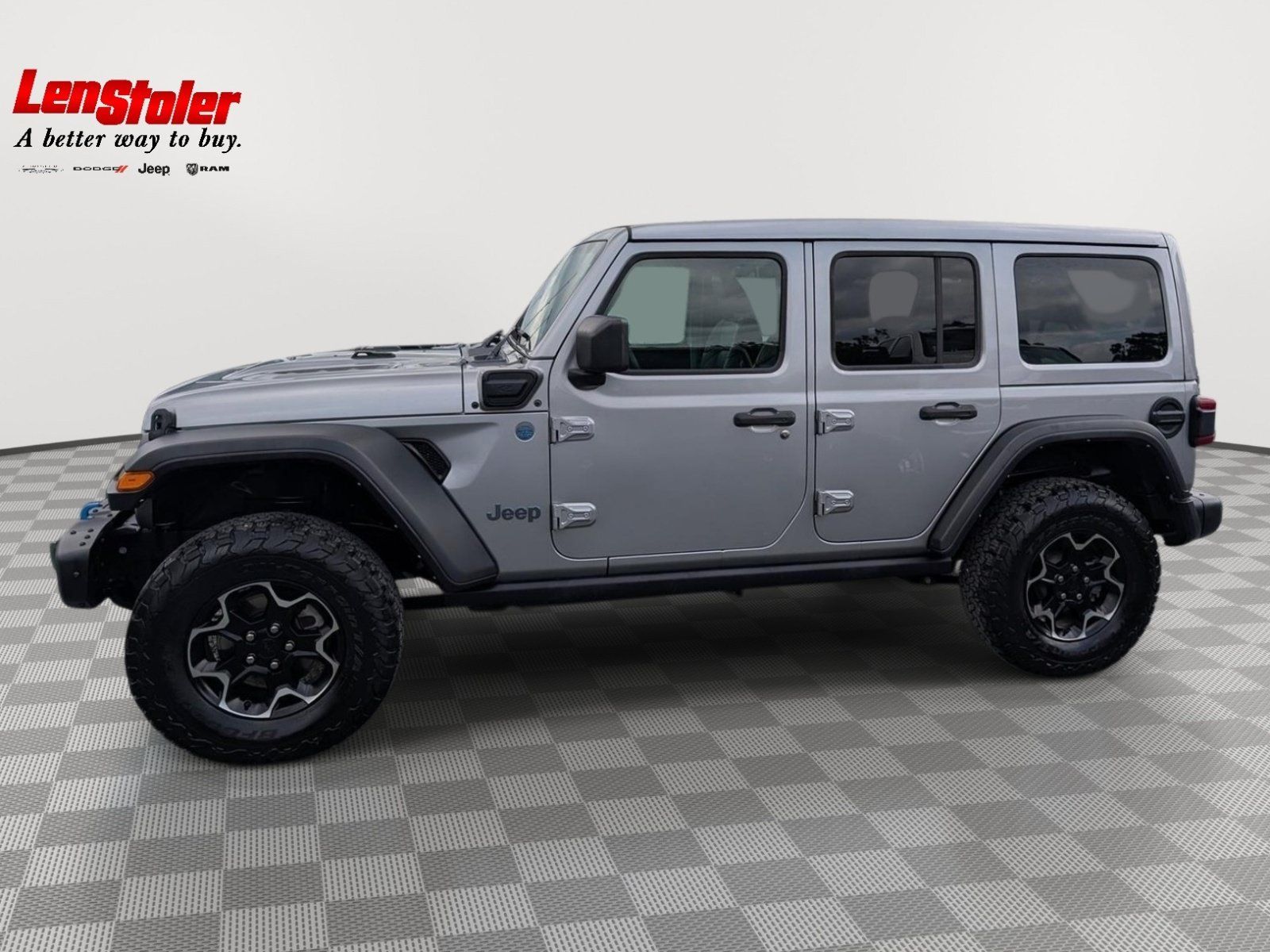 Used 2021 Jeep Wrangler Unlimited Rubicon 4xe w/ Steel Bumper Group AWD/4WD image 2