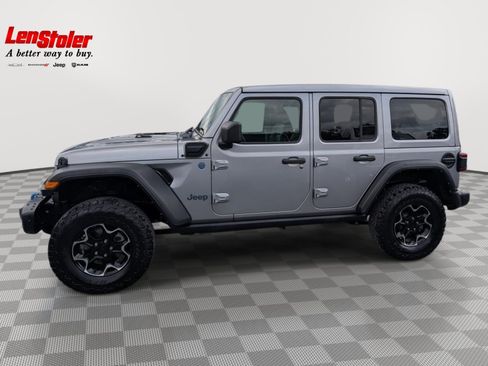 Used 2021 Jeep Wrangler Unlimited Rubicon 4xe w/ Steel Bumper Group AWD/4WD image 2