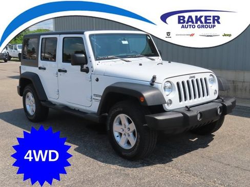 Used 2018 Jeep Wrangler Unlimited Sport S AWD/4WD image 1