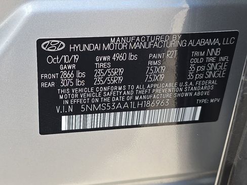 Used 2020 Hyundai Santa Fe Limited image 35