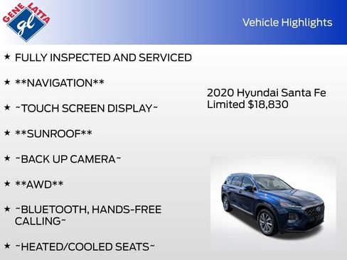 Used 2020 Hyundai Santa Fe Limited w/ Cargo Package AWD/4WD image 35