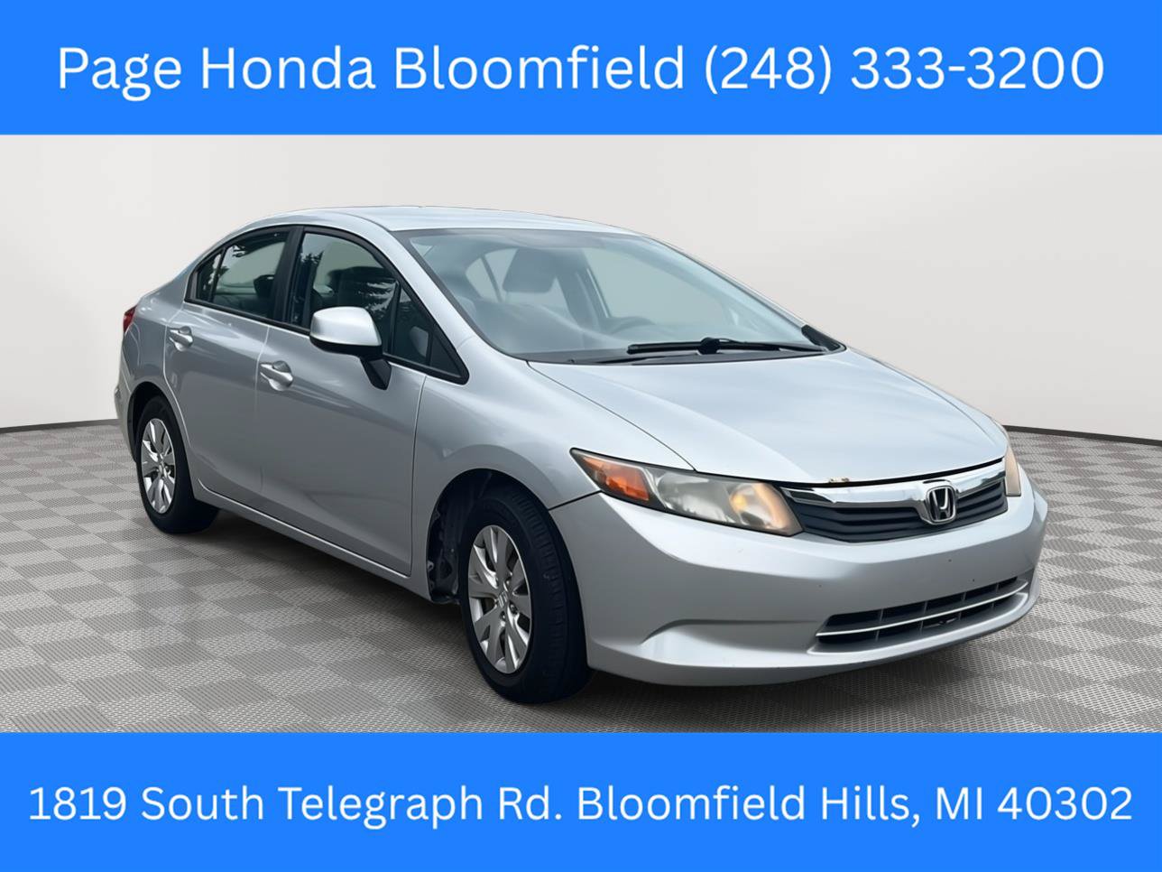 Used 2012 Honda Civic LX image 1