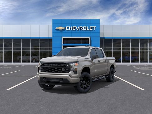New 2026 Chevrolet Silverado 1500 Custom w/ Turbomax Blackout Package AWD/4WD image 8