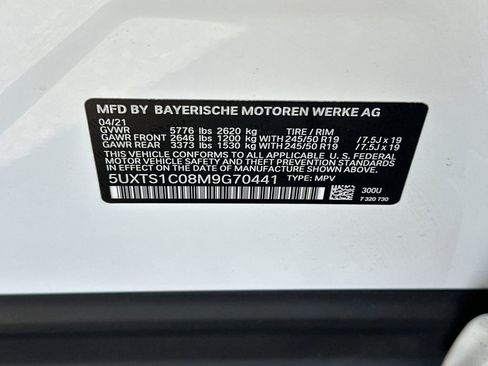 Used 2021 BMW X3 xDrive30e w/ Convenience Package AWD/4WD image 28