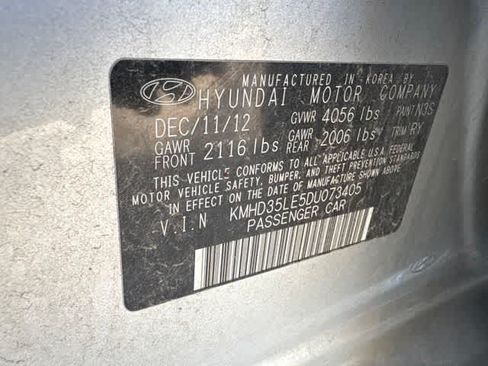 Used 2013 Hyundai Elantra GT w/ Touch & Go Pkg FWD image 24