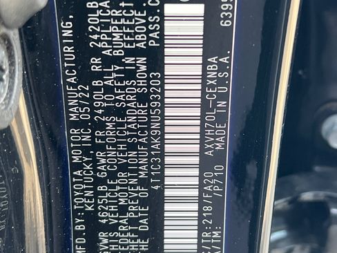 Certified 2022 Toyota Camry LE w/ Cold Weather Package FWD image 28