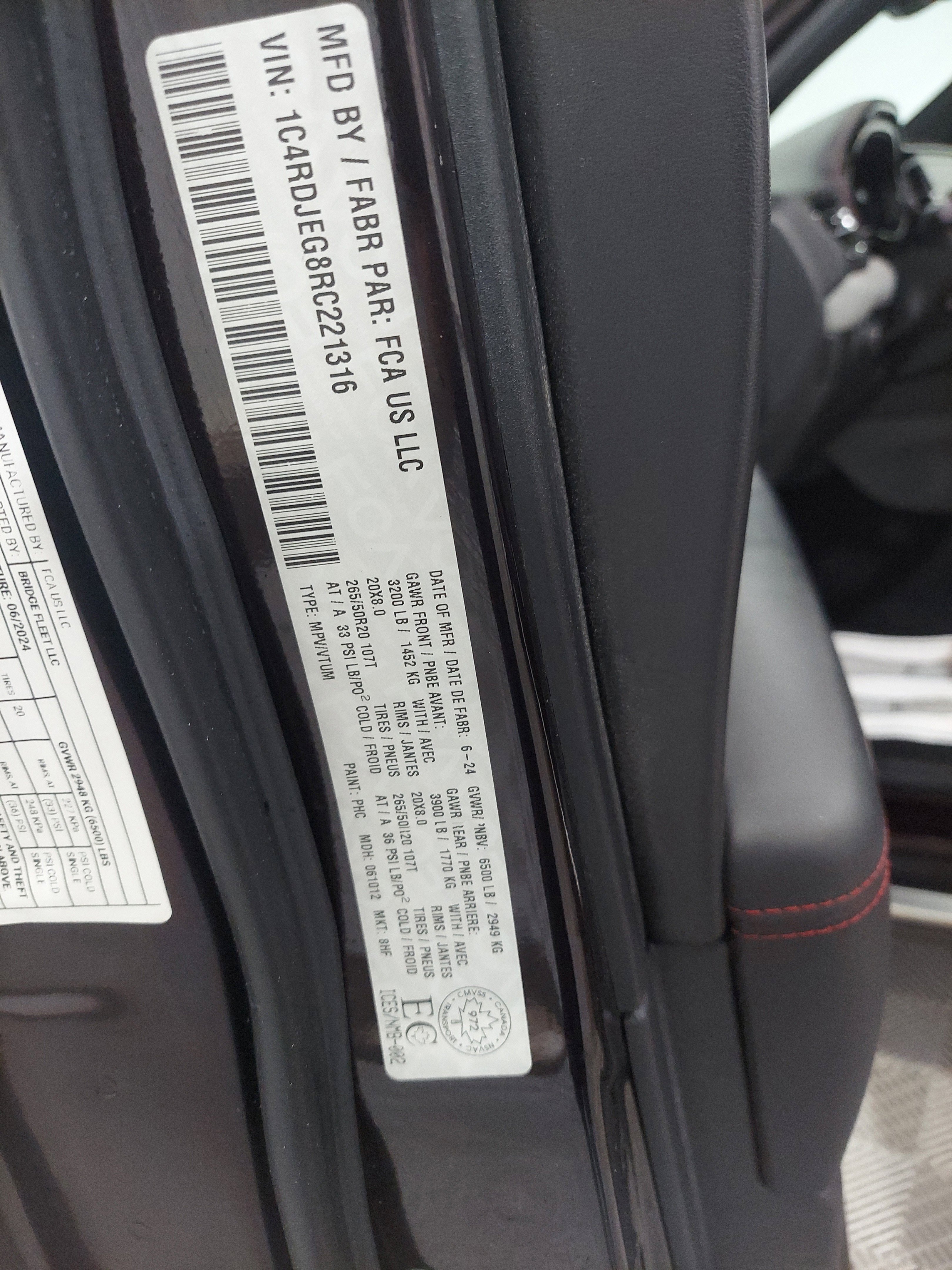 Used 2024 Dodge Durango Citadel AWD/4WD image 24