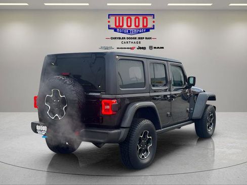 Used 2022 Jeep Wrangler Unlimited Rubicon 4xe w/ Cold Weather Group AWD/4WD image 3