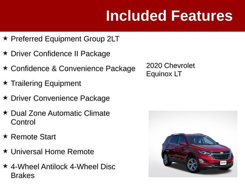 Used 2020 Chevrolet Equinox LT AWD/4WD image 3
