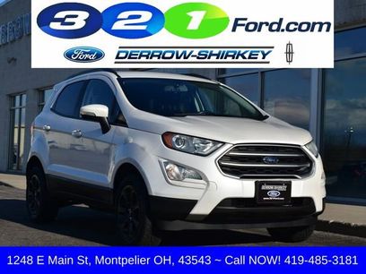 Used 2019 Ford EcoSport SE w/ SE Convenience Package