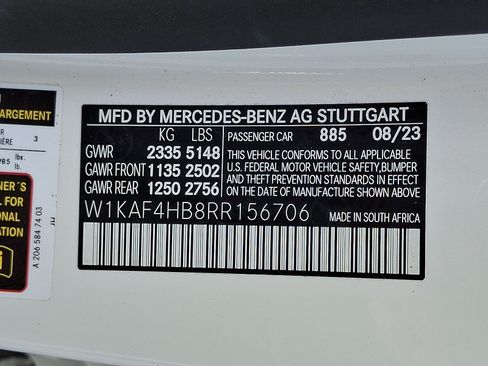 Certified 2024 Mercedes-Benz C 300 4MATIC Sedan image 25