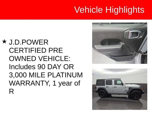 Used 2023 Jeep Wrangler Unlimited Sport AWD/4WD image 12