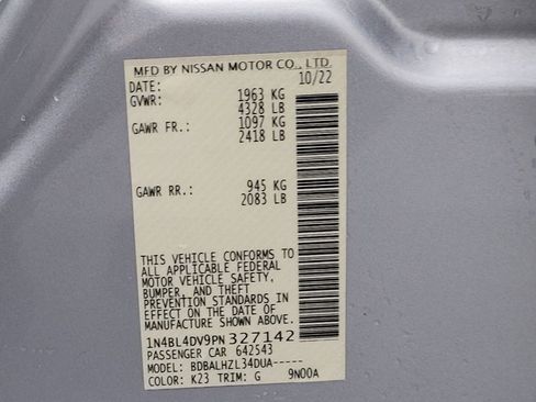 Used 2023 Nissan Altima 2.5 SV image 33