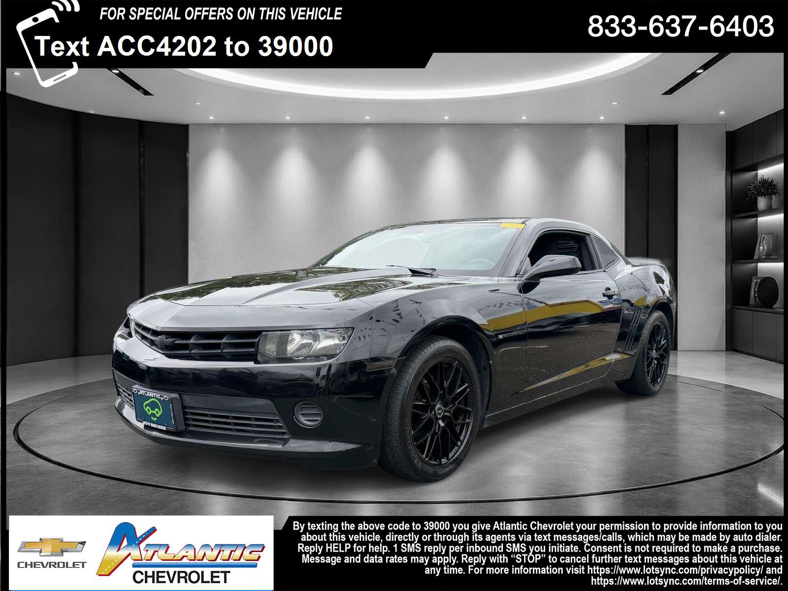 Used 2014 Chevrolet Camaro LS RWD image 1