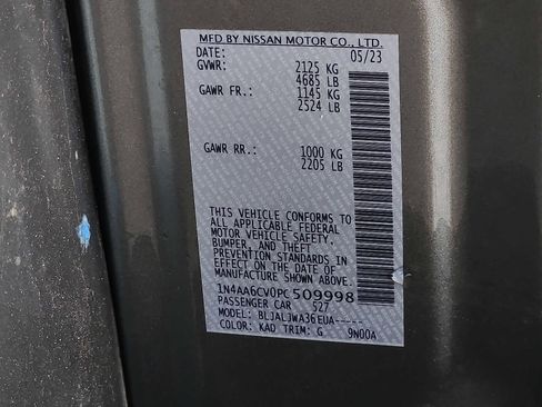 Used 2023 Nissan Maxima SV w/ Floor Mat Group image 27