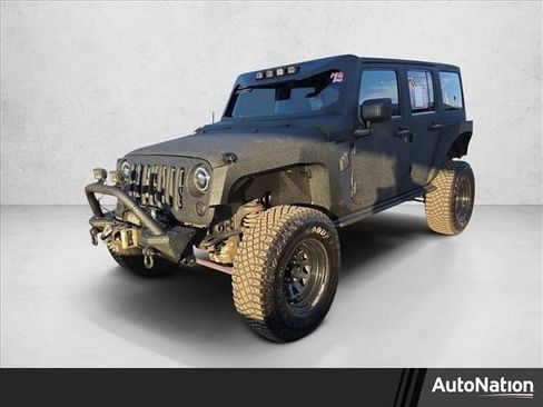 Used 2015 Jeep Wrangler Unlimited Rubicon w/ Connectivity Group image 1