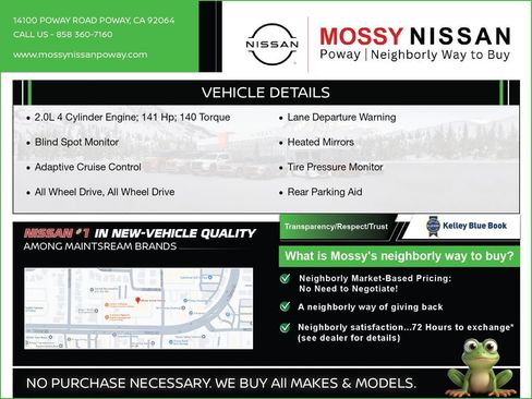 Used 2025 Nissan Kicks SV w/ SV Premium Package AWD/4WD image 3