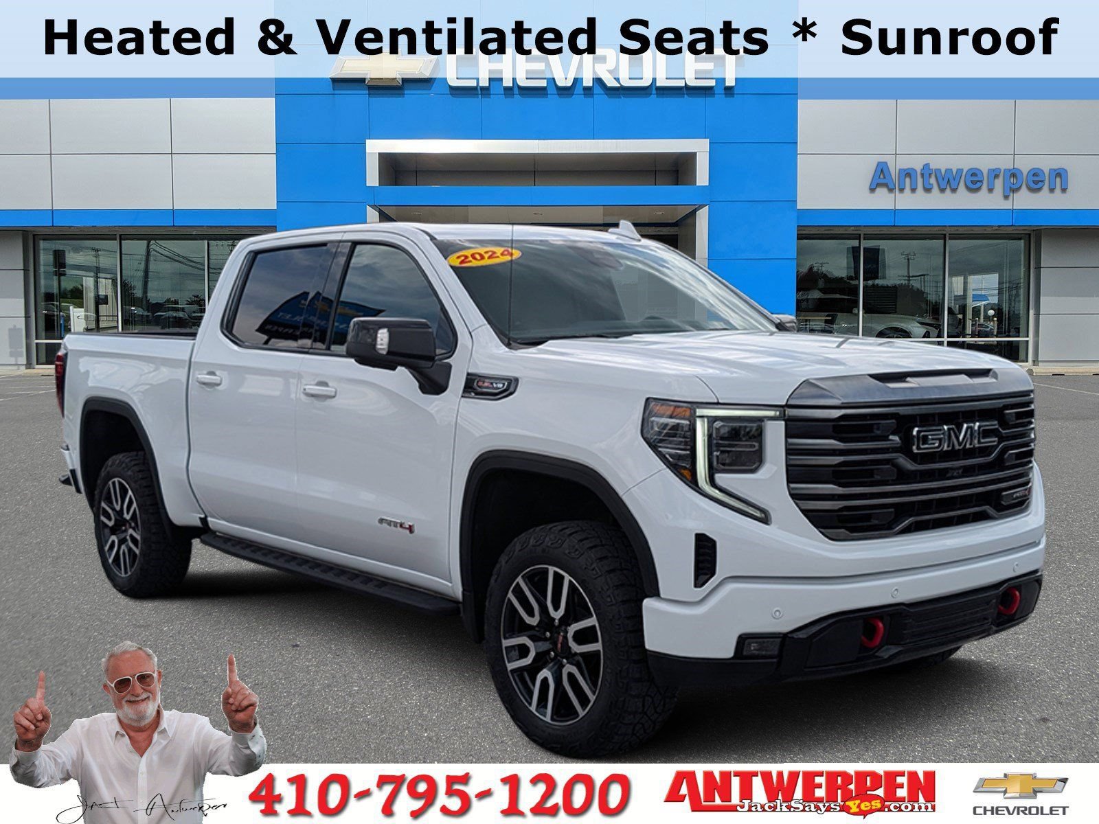 Used 2024 GMC Sierra 1500 AT4 w/ Technology Package AWD/4WD image 1