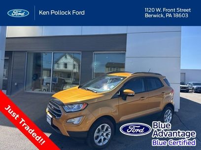 Certified 2022 Ford EcoSport SE