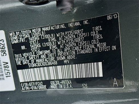 Used 2013 Toyota Sienna LE image 30