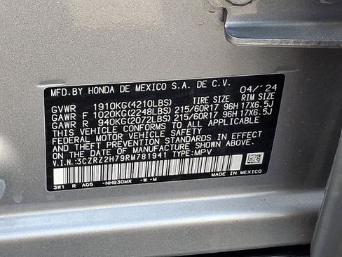 Used 2024 Honda HR-V EX-L image 26