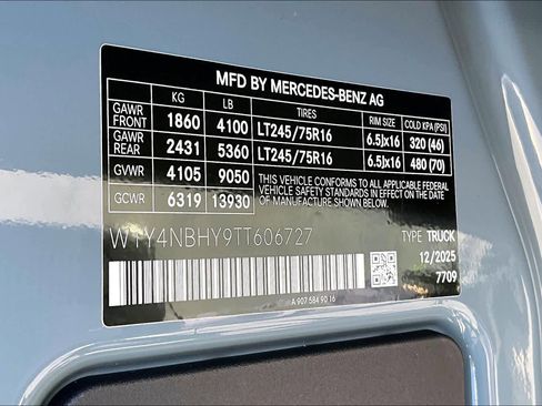 New 2026 Mercedes-Benz Sprinter 2500 image 18