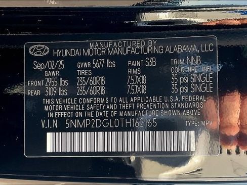 Certified 2026 Hyundai Santa Fe SEL AWD/4WD image 13