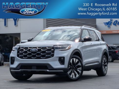 Certified 2026 Ford Explorer Platinum w/ LUX Leather Package AWD/4WD image 1