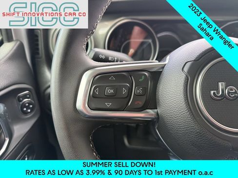 Used 2023 Jeep Wrangler Unlimited Sahara AWD/4WD image 13