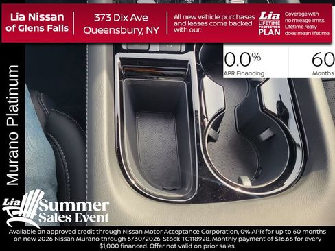 New 2026 Nissan Murano Platinum w/ Cargo Package AWD/4WD image 26