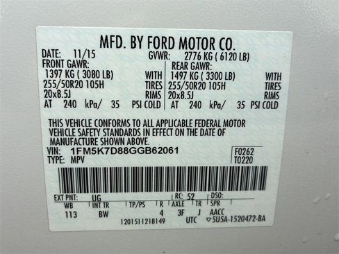 Used 2016 Ford Explorer XLT w/ Equipment Group 202A image 39