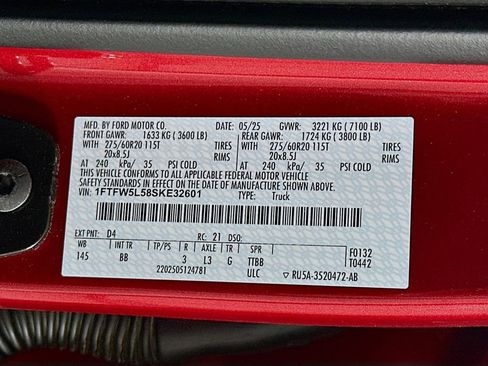 Used 2025 Ford F150 Lariat w/ Equipment Group 501A Mid AWD/4WD image 27