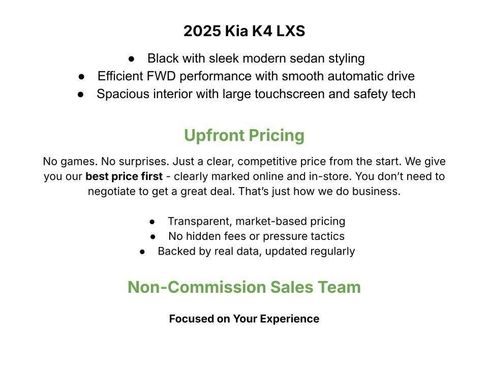 Used 2025 Kia K4 FWD image 45