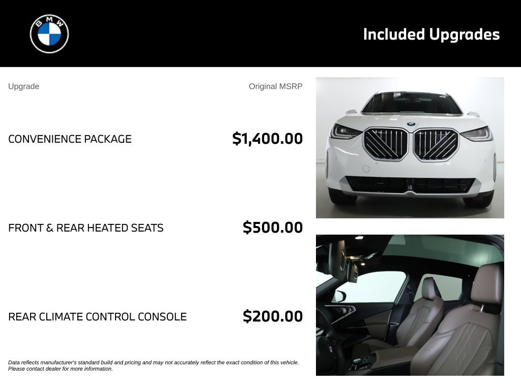 Used 2026 BMW X3 xDrive30i w/ Convenience Package AWD/4WD image 4