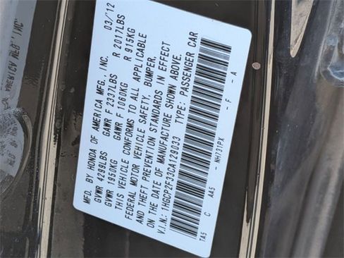 Used 2012 Honda Accord LX image 30