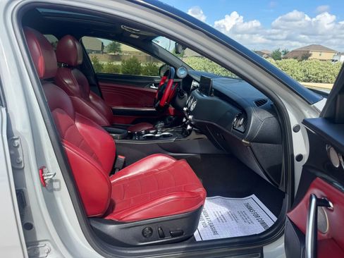 Used 2022 Kia Stinger GT2 w/ Red Interior Color Package RWD image 37