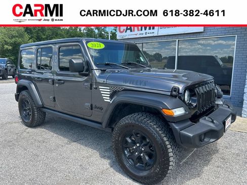 Used 2021 Jeep Wrangler Unlimited Sport AWD/4WD image 1