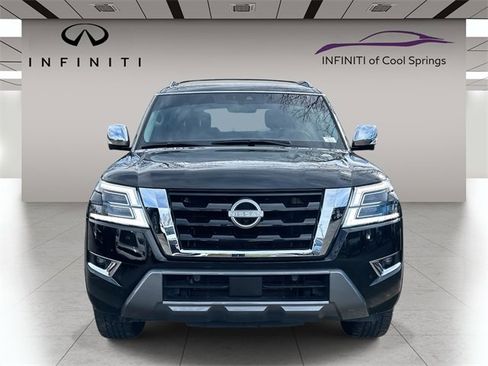 Used 2024 Nissan Armada Platinum w/ Captain's Chairs Package image 2