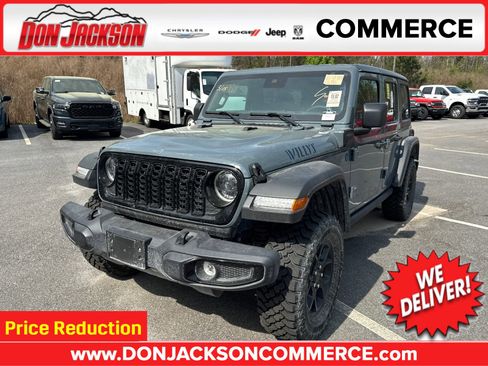 Used 2025 Jeep Wrangler Willys AWD/4WD image 1