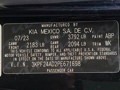 Used 2023 Kia Forte LXS FWD image 33