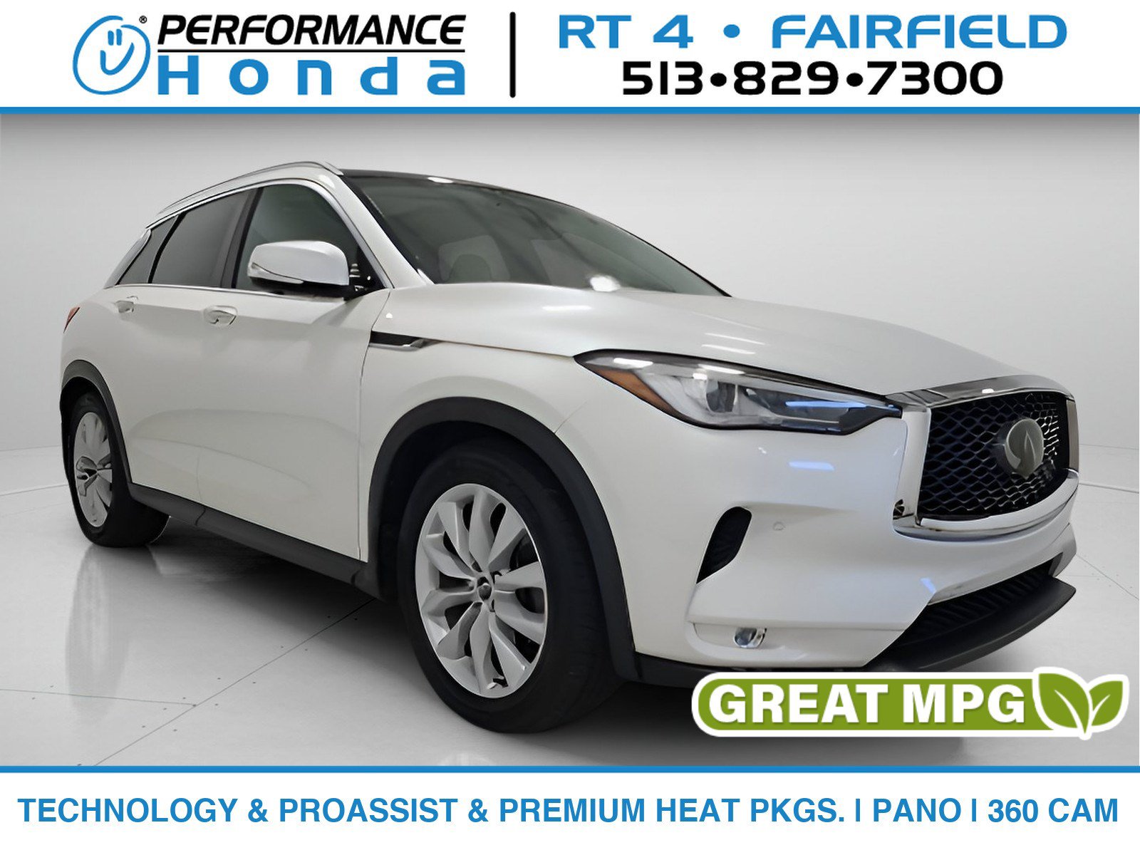 Used 2019 INFINITI QX50 Essential w/ Proactive Package AWD/4WD image 1